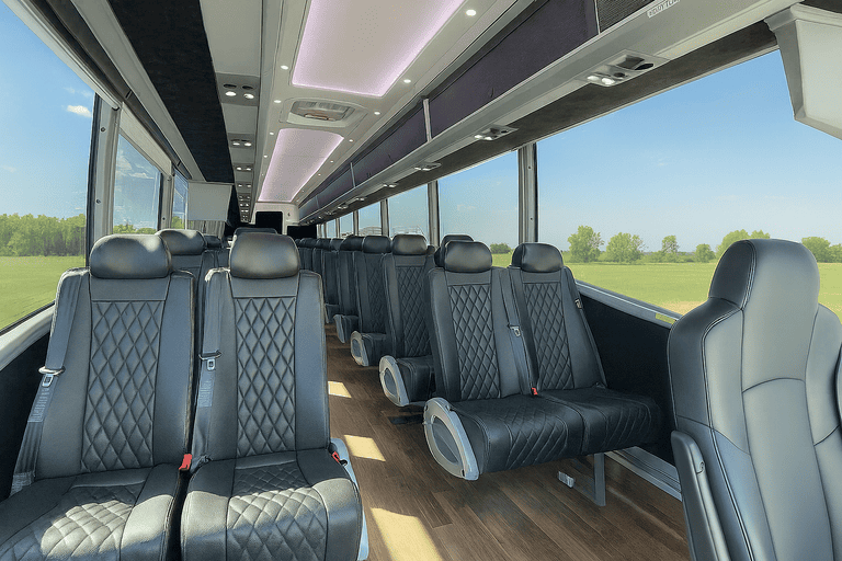 coach bus in Cedar Park