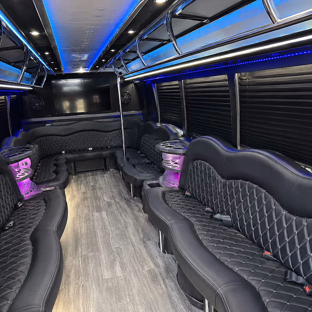 cedar park concert party bus rental