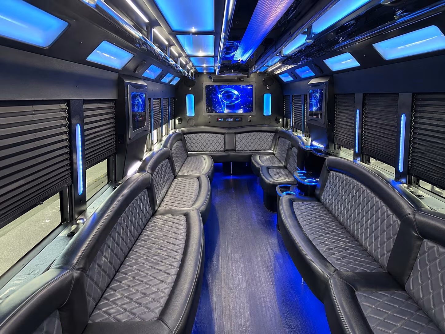 how the number of stops and hold time between them affect the total hours billed on a cedar park bus rental