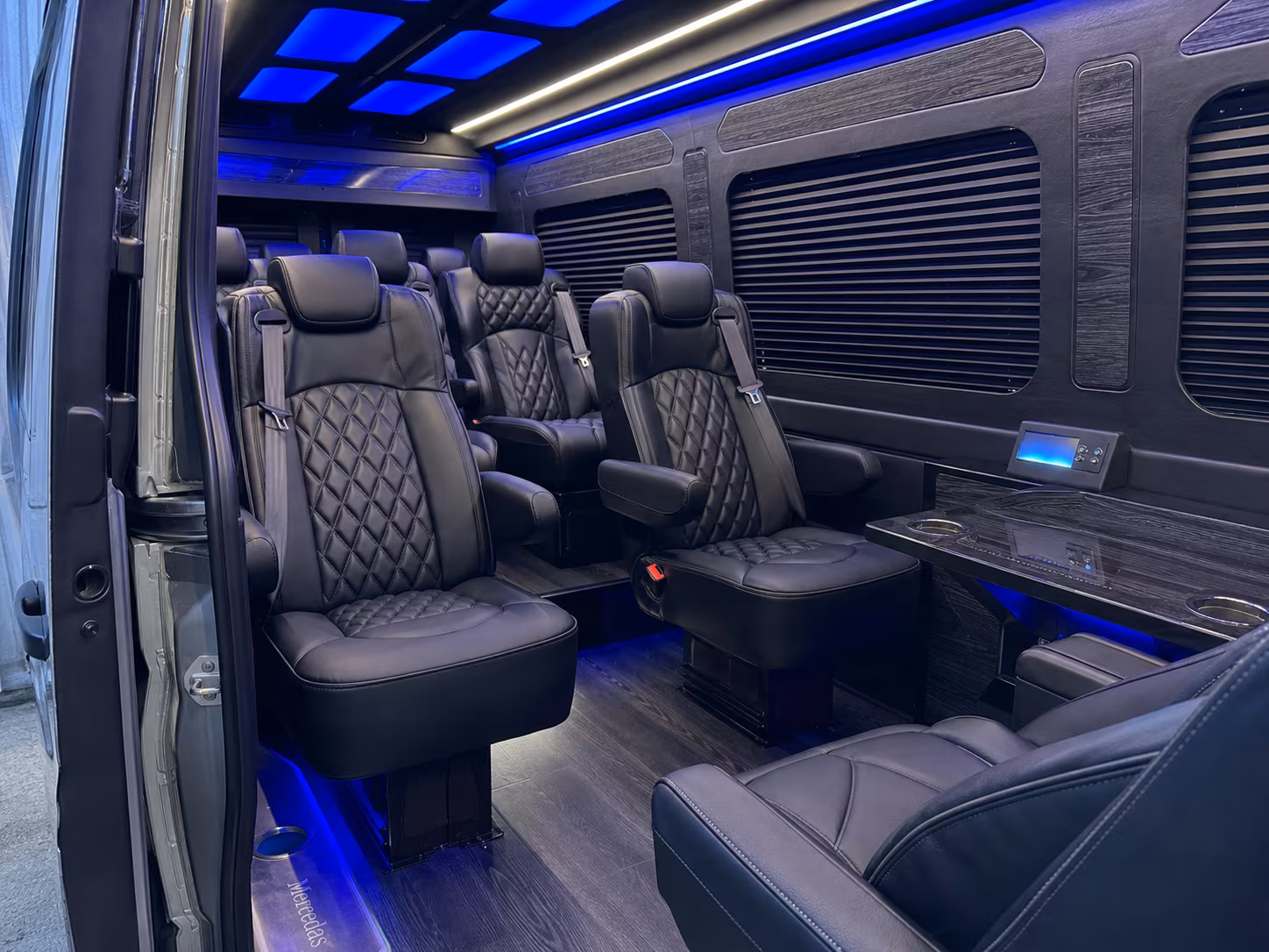 sprinter van transportation for groups and events across cedar park